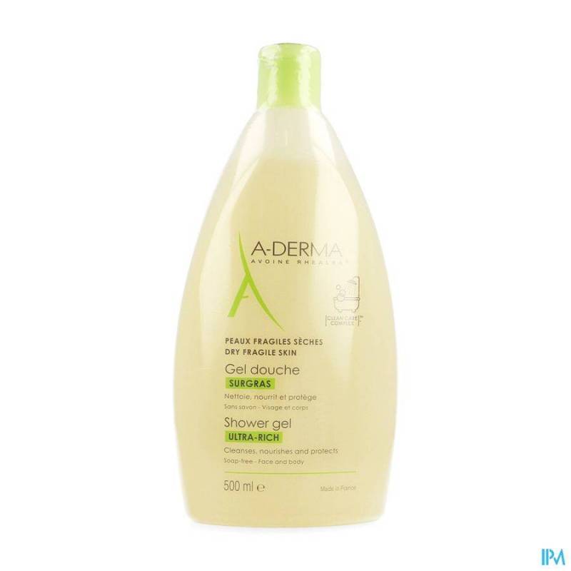 A-derma Ultra-Rijke Douchegel 500ml