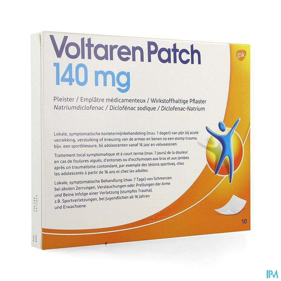 Voltaren Patch 140mg 10 Pleisters