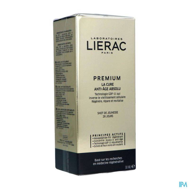 LIERAC PREMIUM LA CURE A/AGE ABSOLU FL 30ML