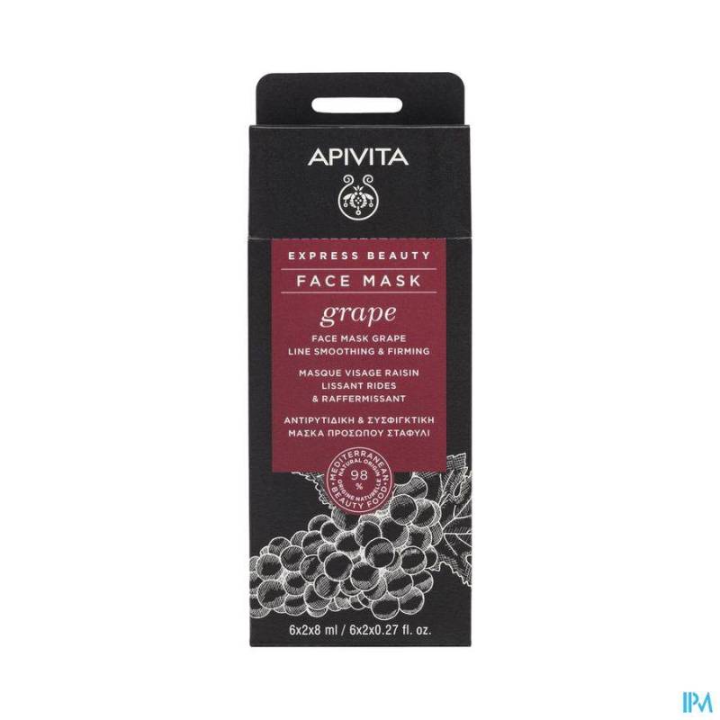 Apivita Express Beauty Masker Druiven