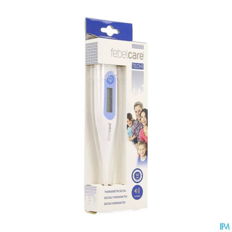 FEBELCARE TECH1 DIG THERMOMETER 1 ST