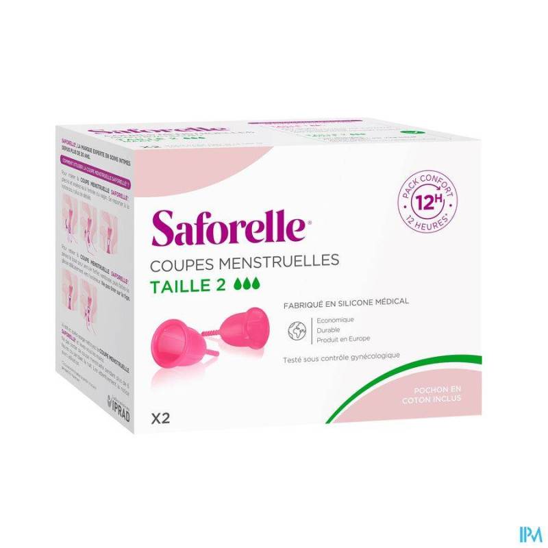 SAFORELLE CUP PROTECT COUPES MENSTRUELLES T2 2