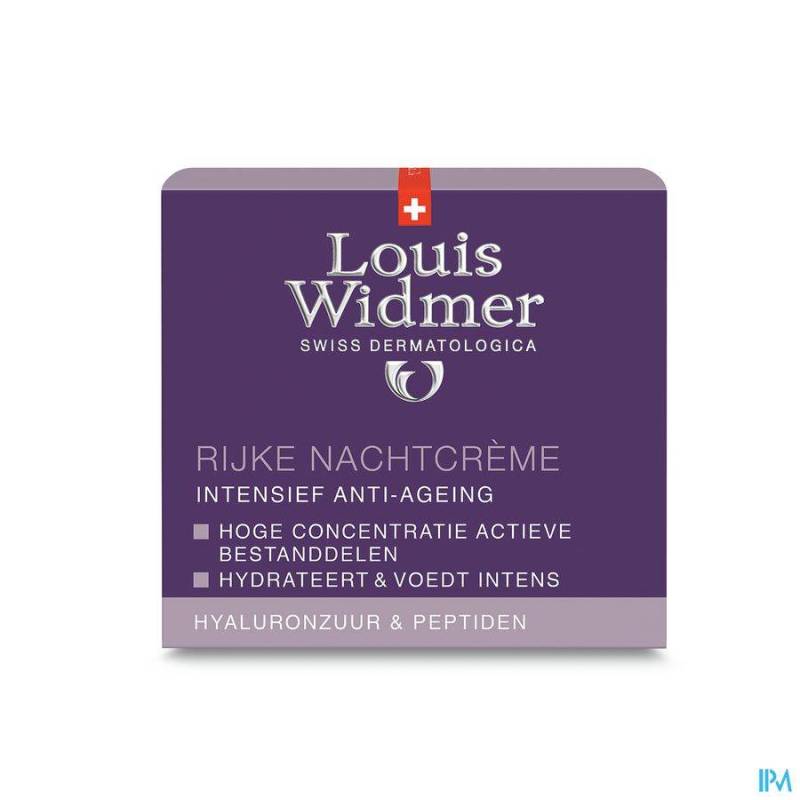 Louis Widmer Rijke Nachtcrème Met Parfum 50ml