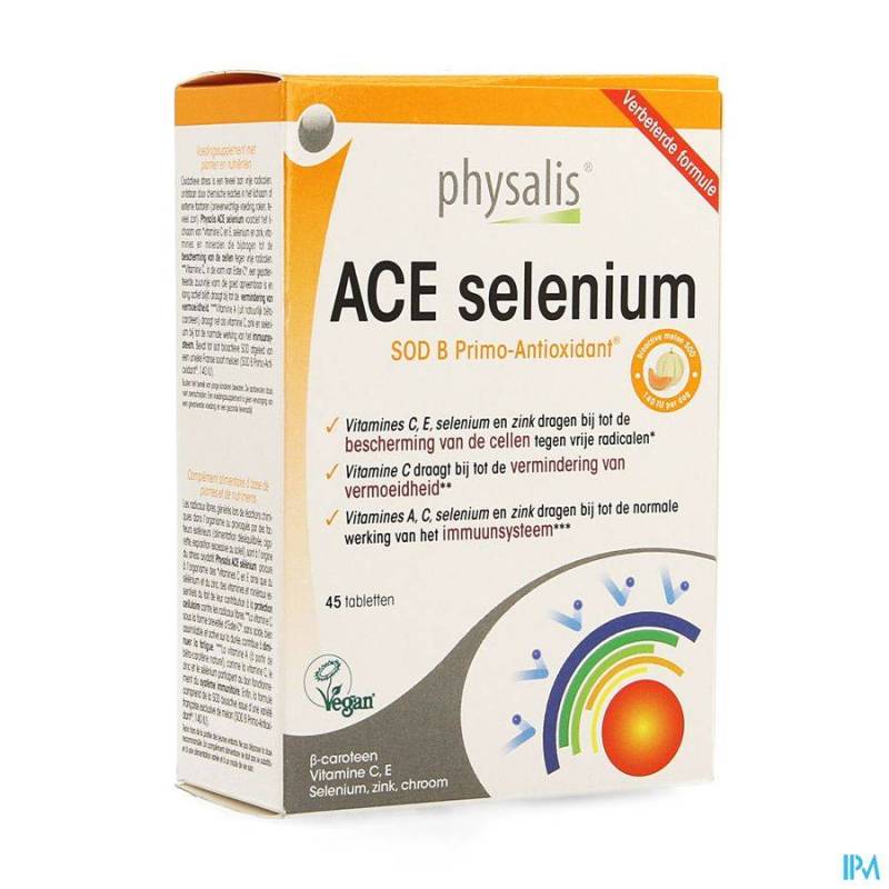 PHYSALIS ACE SELENIUM + SOD COMP 45