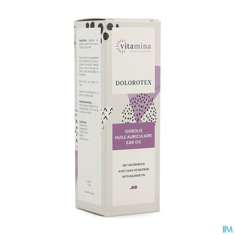 DOLORTEX OOROLIE 10ML