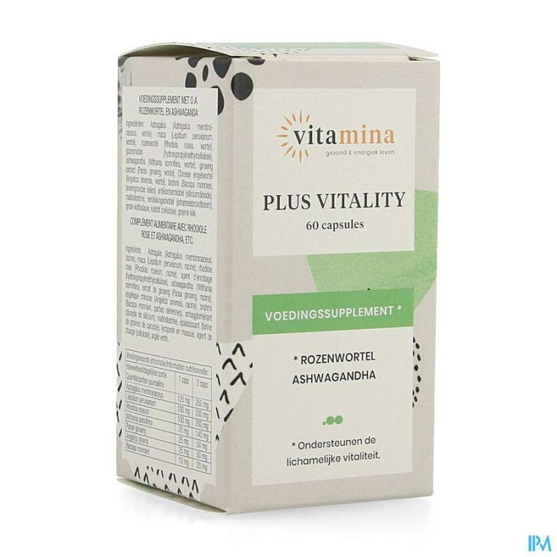 PLUS VITALITY CAPS 60