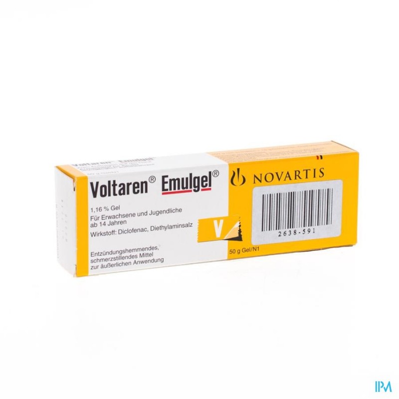 Voltaren Emulgel 1 % 50g Pip