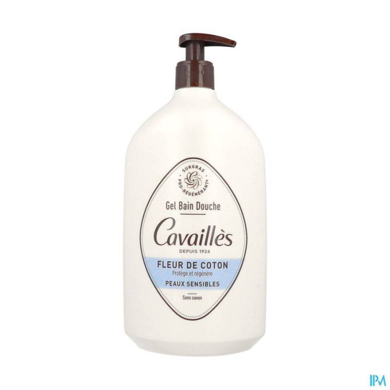 ROGE CAVAILLES GEL BAD DOUCHE OVERVET KATOENBL. 1 Liter