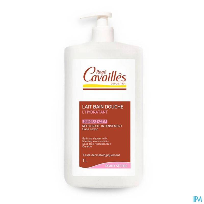 ROGE CAVAILLES GEL BAD DOUCHEMELK HYDRA 1 Liter