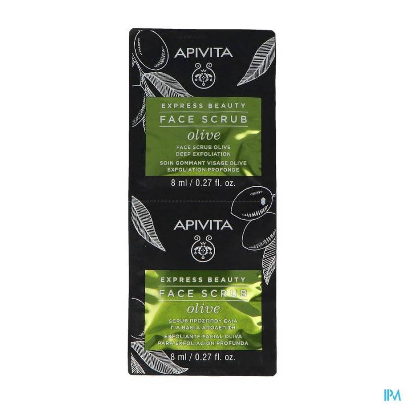 Apivity Express Beauty Gezichtscrub met Olijf