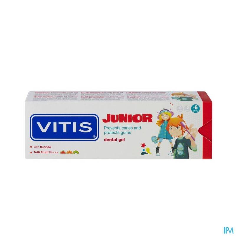 VITIS JUNIOR GEL DENTIFRICE 75ML