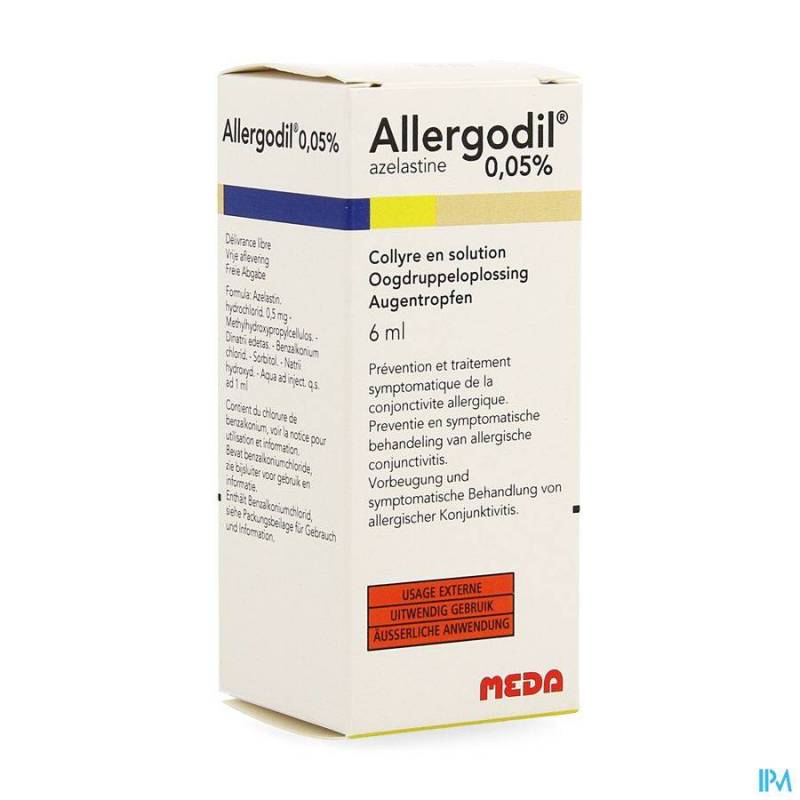 ALLERGODIL 0,05% COLL PI PHARMA 6 ML