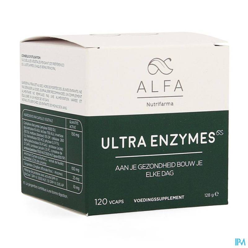 ALFA ULTRA ENZYMES VCAPS 120