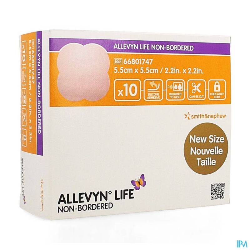 ALLEVYN LIFE NON BORDERED 5,5X5,5CM 10 66801747