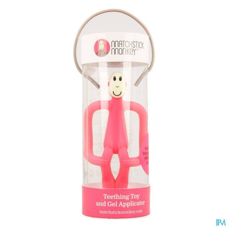 MATCHSTICK MONKEY BIJTRING ROZE