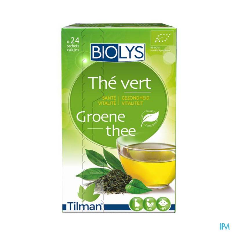 Biolys Groene Thee 24 Zakjes