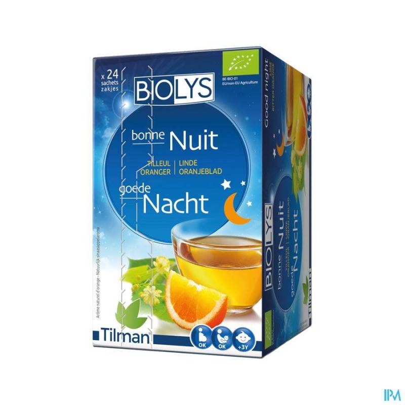 BIOLYS TILLEUL ORANGER SACH 24