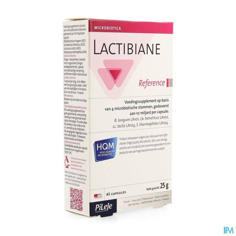 LACTIBIANE REFERENCE CAPS 45