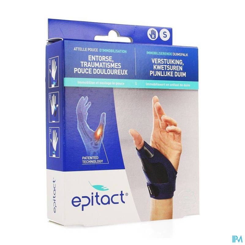 EPITACT ATTELLE POUCE IMMOBILISATION DROITE S