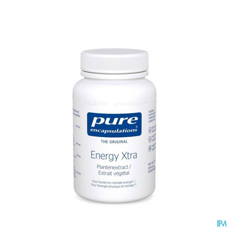 PURE ENCAPSULATIONS ENERGY XTRA CAPS 60