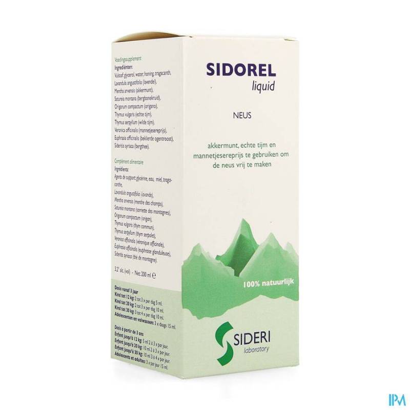 SIDOREL LIQUID FL 200ML