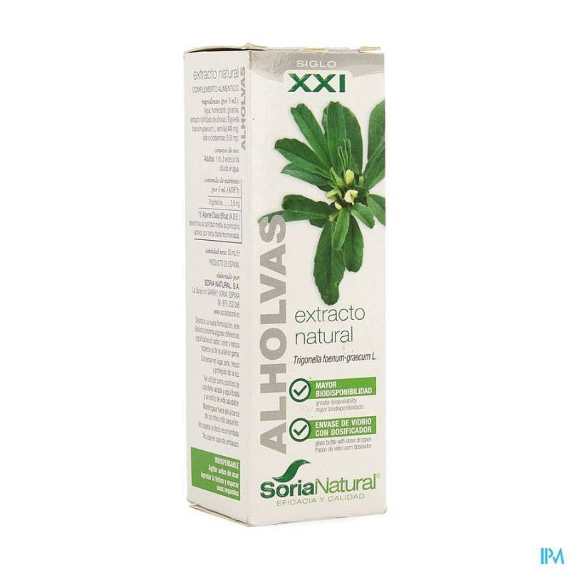 SORIA TRIGONELLA FOENUM GRAECUM XXI EXTR. FL 50ML