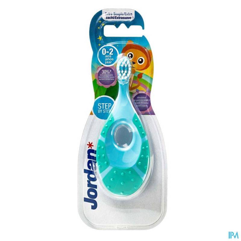 JORDAN BROSSE A DENTS STEP BY STEP 0-2ANS NF