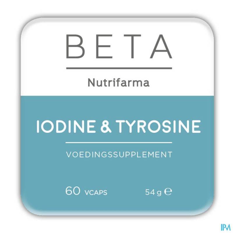 BETA IODINE & TYROSINE V-CAPS 60