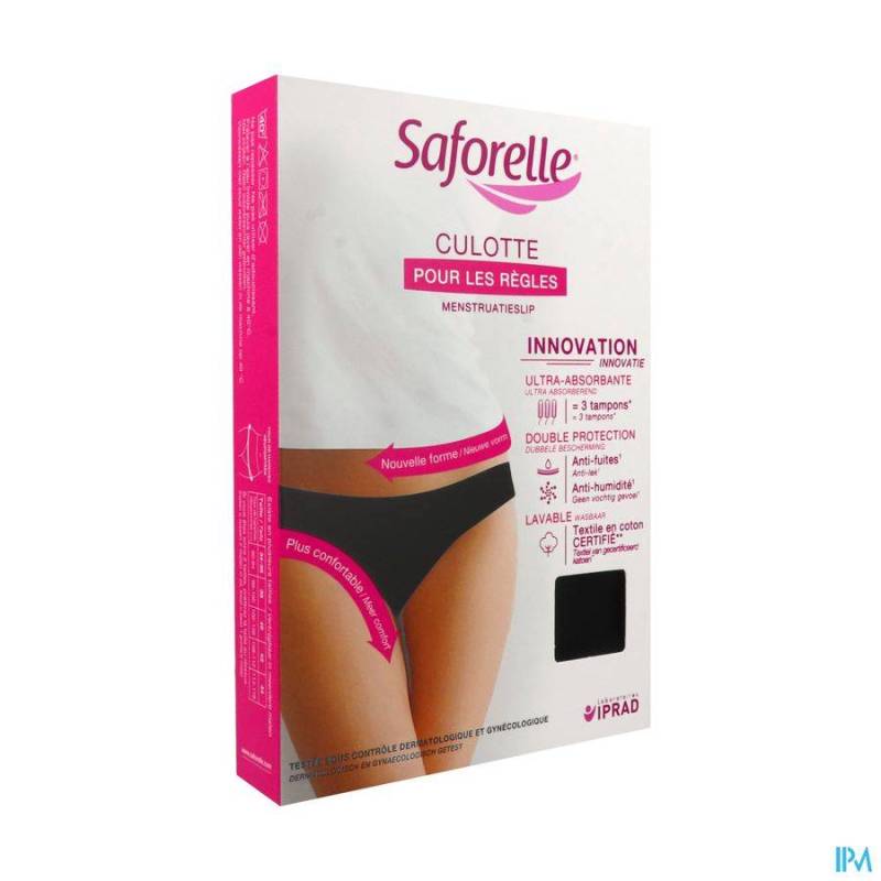 SAFORELLE CULOTTE ABSORBANTE TAILLE XXL