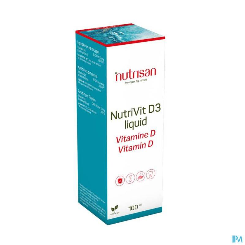 NUTRIVIT D3 LIQUID 100ML NUTRISAN