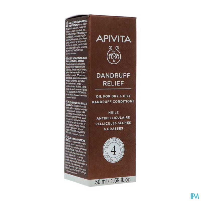 Apivita A/Roos Olie voor Alle Haartypes 50ml