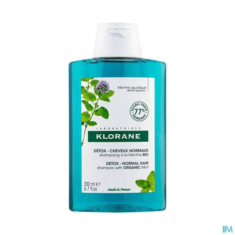 KLORANE CAPIL. Shampoo MUNT AQUATIC 200ML