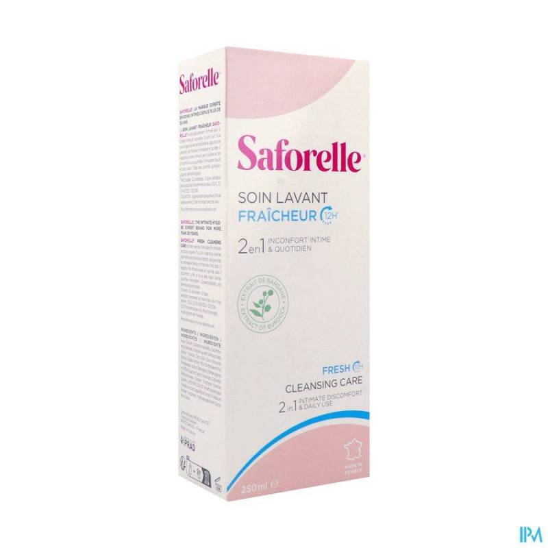 SAFORELLE SOIN LAVANT FRAICHEUR FL 250ML