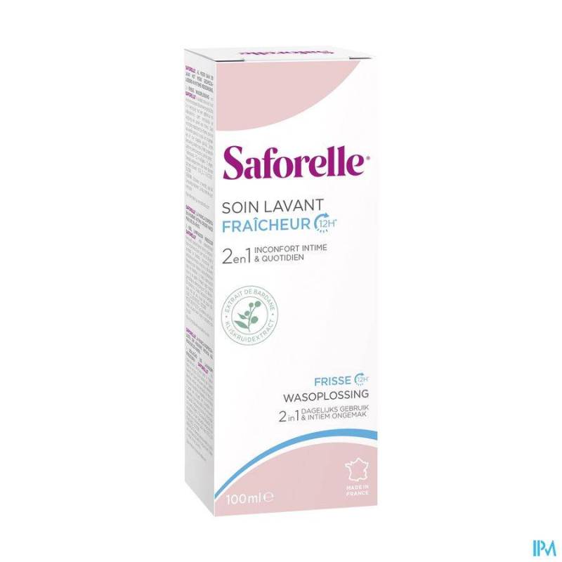 SAFORELLE SOIN LAVANT FRAICHEUR FL 100ML