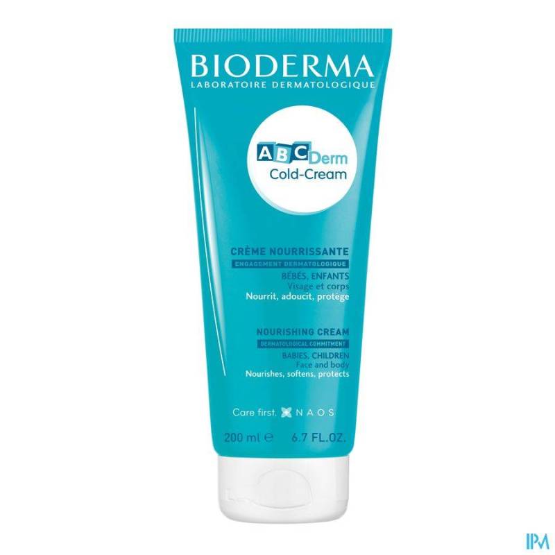 BIODERMA ABCDERM COLD CREAM GEZICHT LICH.NF 200ML