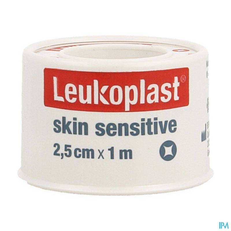 LEUKOPLAST SKIN SENSITIVE SPOEL 2,5CMX1,0M