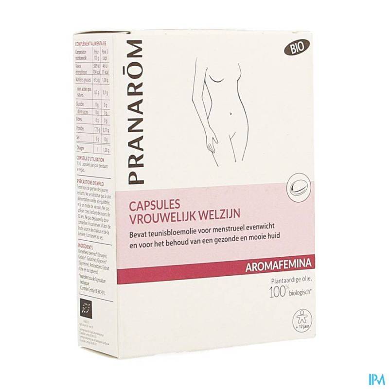 TEUNISBLOEM BIO PLANT.OLIE Capsules 30 PRANAROM