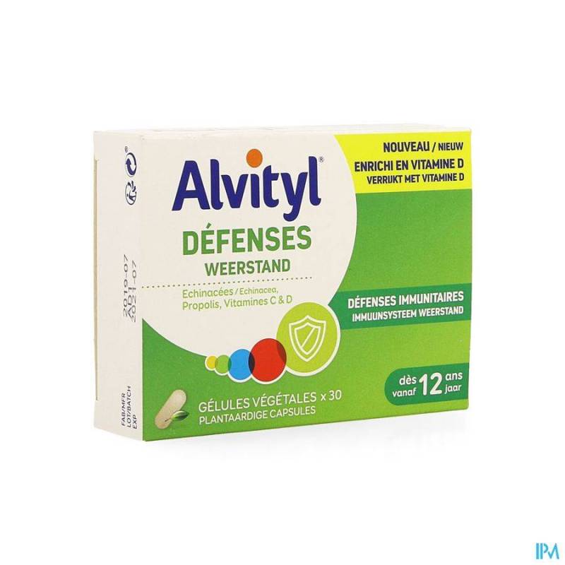 ALVITYL WEERSTAND V-CAPS 30