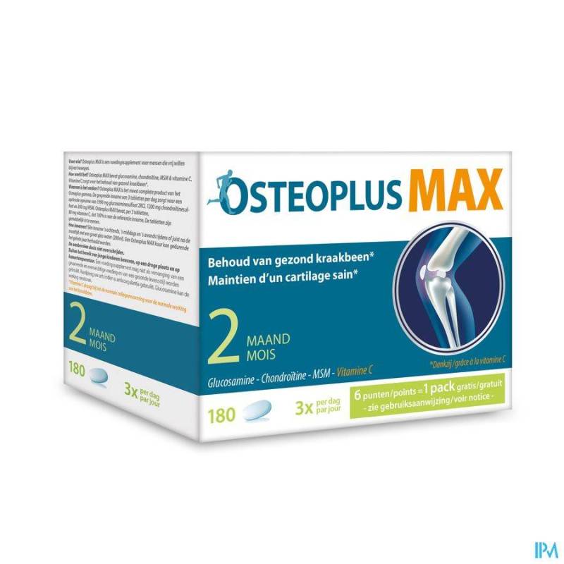 Osteoplus Max 2 Maand 180 Tabletten