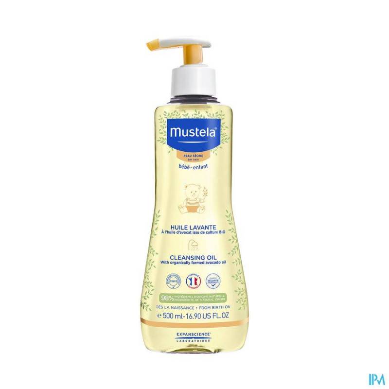 Mustela Wasolie Droge Huid 500ml