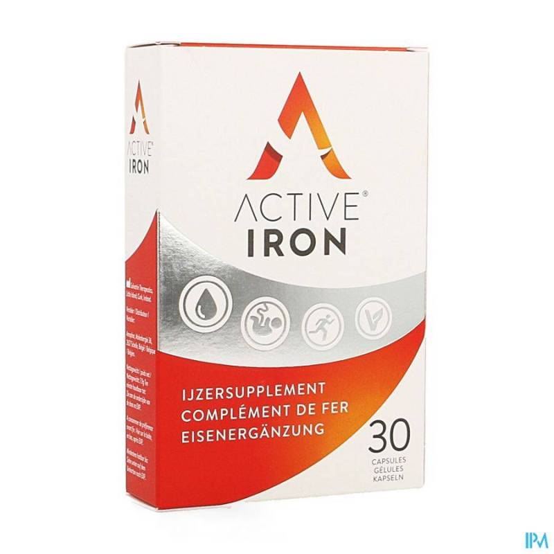 Active Iron Kind en Strong 30 Capsules