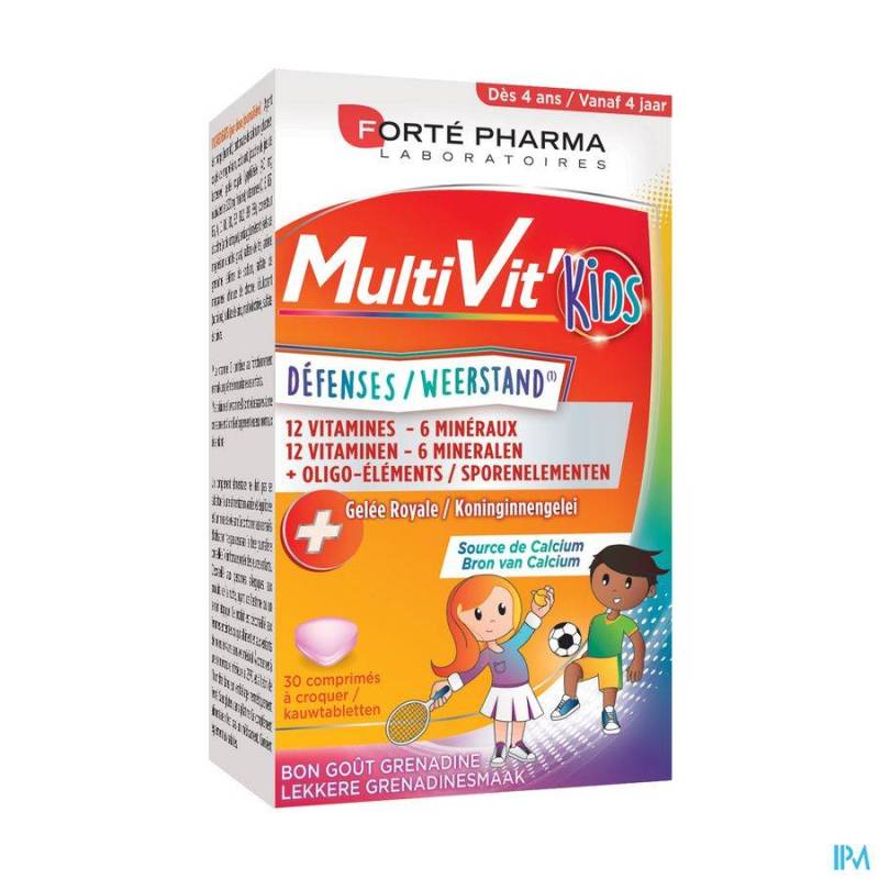 MULTIVIT 4G KIDS 30TBL