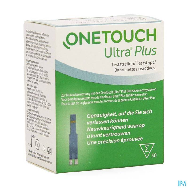 ONETOUCH ULTRA PLUS BANDELETTES REACTIVES 50