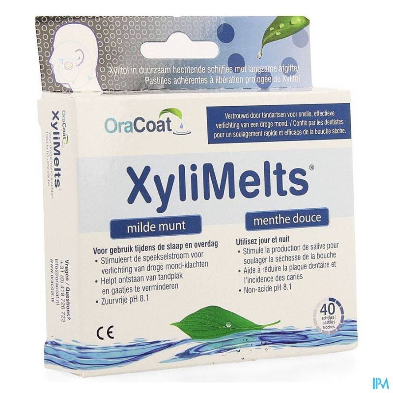 XYLIMELTS MILDE MUNT PLAK TABL 2X20