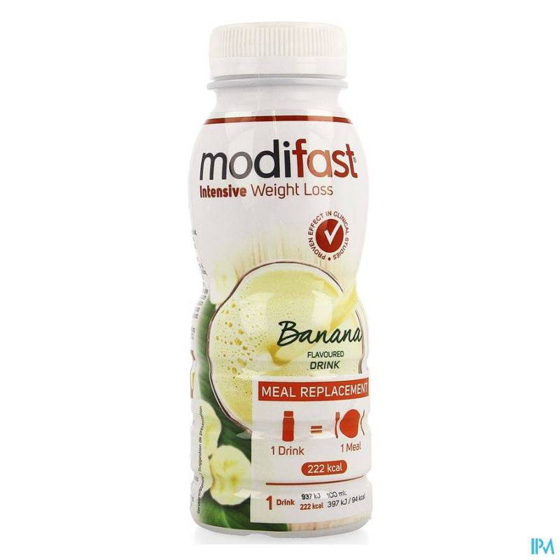 MODIFAST BANANA FLAVOURED DRINK 236ML