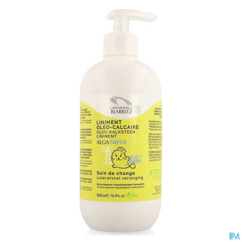 ALGANATIS BABY OLIE KALHOUDENDE LINIMENT 500ML