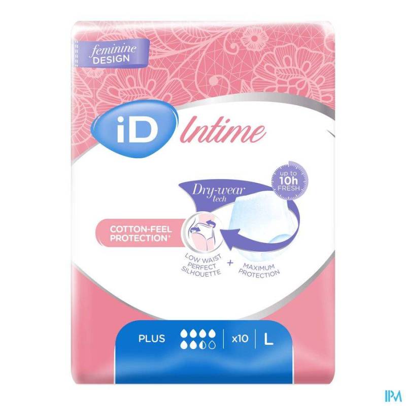 ID INTIME PANTS L PLUS 10