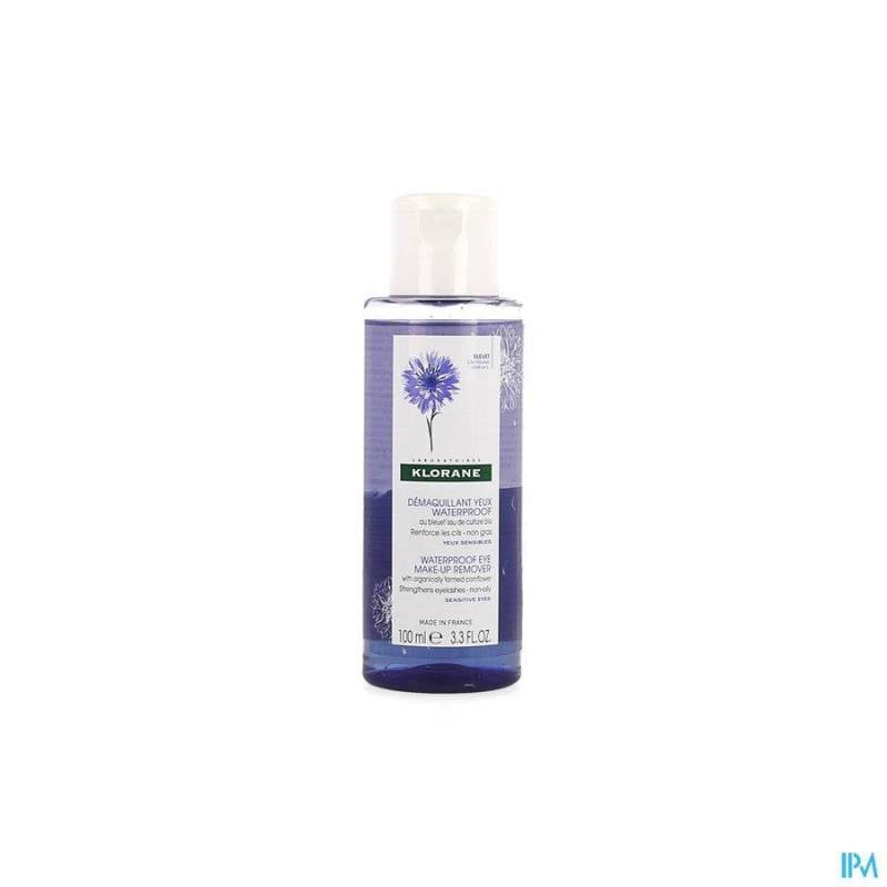 KLORANE BLEUET DEMAQUILLANT WATERPROOF FL 100ML