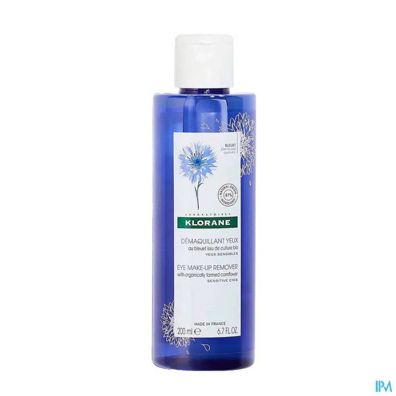 Klorane Korenbloem Reinigende Lotion Ogen 200ml