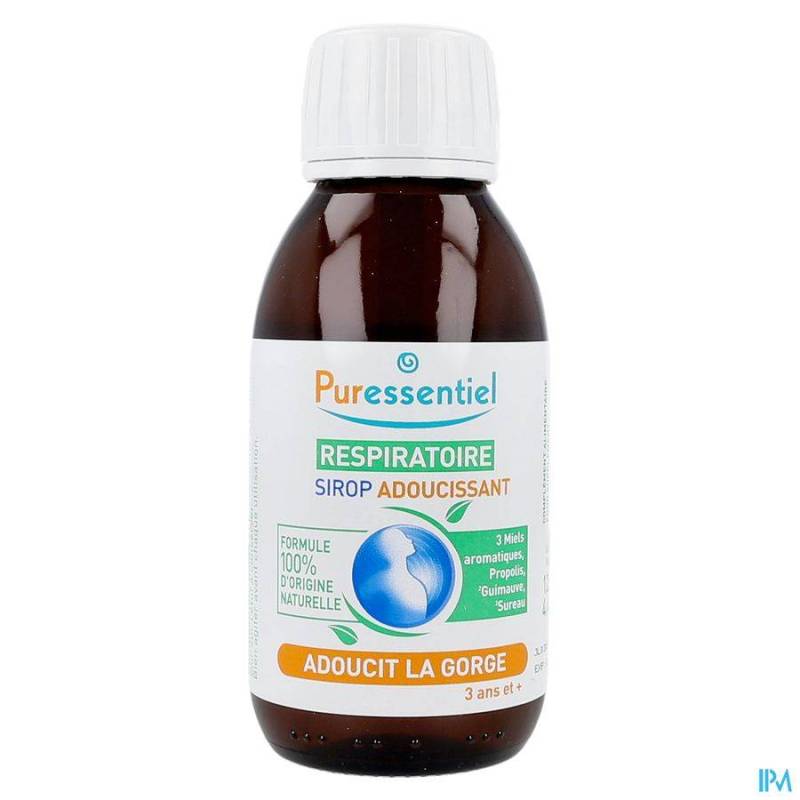 PURESSENTIEL RESPIRAT. SIROP ADOUC. 3 MIELS 125ML